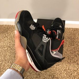 Nike Air Jordan Bred 4 2012 Release